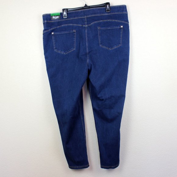 Lot of 2 Slim Factor by Investments Ankle Pull-On Jeggings Size 3X - Picture 7 of 7